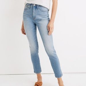 Made well high rise jeans